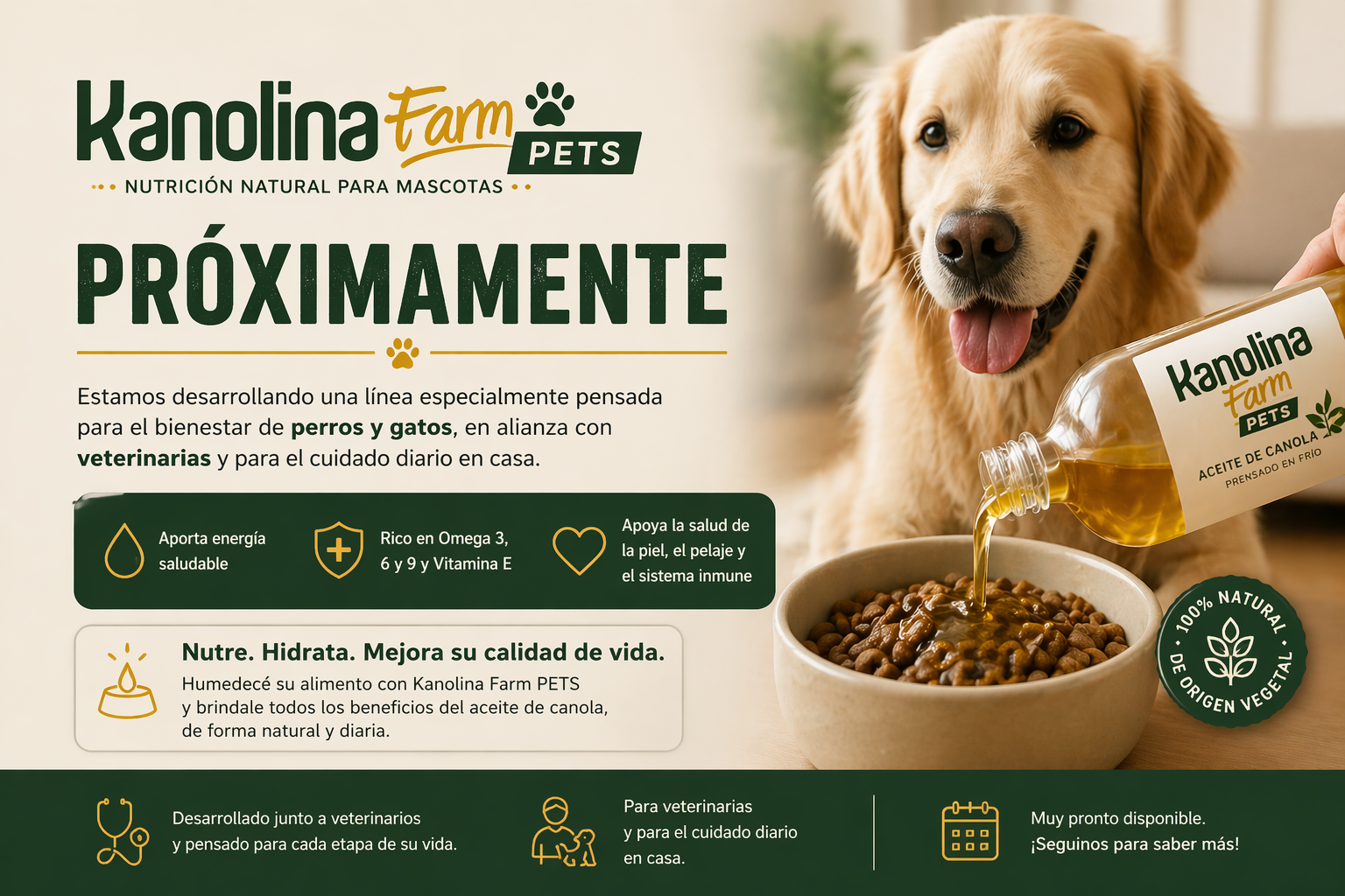 Kanolina Farm PETS próximamente para perros y gatos